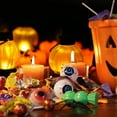 thumbnail image 6 of IMAGE Flickering Pumpkin Lantern 12 Pcs LED Tealight Candles with Battery Operated Flameless for Halloween, Christmas, 6 of 6