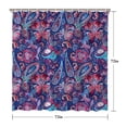 thumbnail image 5 of Waterproof Bohemian Shower Curtain 72x72 Inch Boho Style Polyester Unique Shower Curtain for Bathroom Hotel Home Decor with 12 Plastic Hooks, 5 of 5