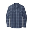thumbnail image 3 of Port Authority Long Sleeve Ombre Plaid Shirt W672, 3 of 3