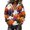 White #43, variant on WULMLEO Hoodies for Women Corduroy Quarter Zip Drawstring Hooded Long Sleeve Skeleton Tops Halloween Printed Fall Hoodie Oversized Spooky Sweatshirts with Big Pocket Purple M