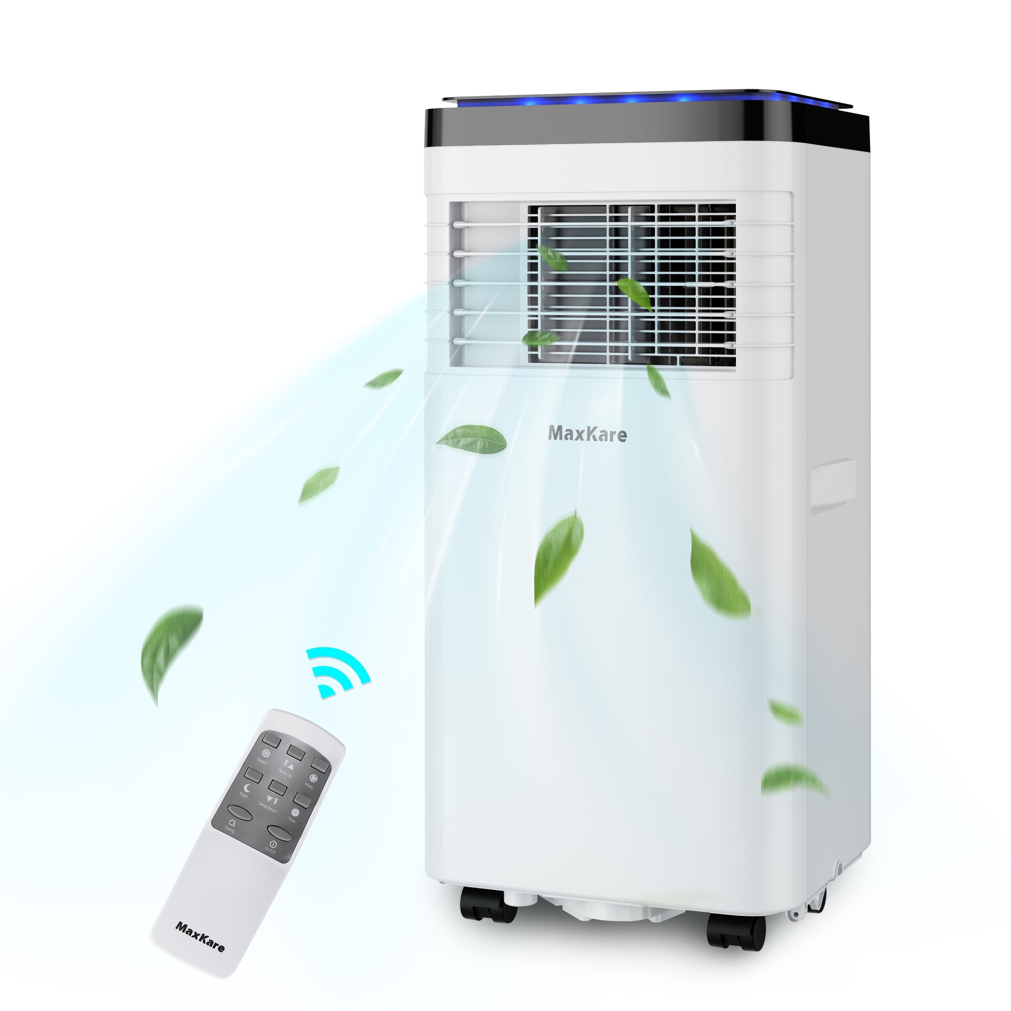 MaxKare 8000 BTU 3 In 1 Portable Air Conditioner with Remote Control