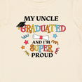 thumbnail image 4 of Inktastic My Uncle Graduated and I'm Super Proud Boys or Girls Baby T-Shirt, 4 of 5