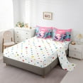 thumbnail image 5 of Manfei Kids Children Cartoon Axolotl Twin Bedding Sets 7-Piece,Kawaii Marine Animal Bedding Comforter Set Microfiber,Cute Salamander Breathable Sheet Sets,Super Cozy Room Decor,Reversible, 5 of 8