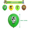 thumbnail image 1 of Pancarta desechable para fiesta de cumpleaños de Shrek, monstruo de la película, bandera colgante para pastel de Halloween, globos de Shrek, decoración de cumpleaños, 1 of 3