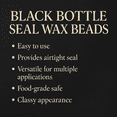 thumbnail image 2 of LD Carlson Black Bottle Seal Wax Beads 1 lb, 2 of 5