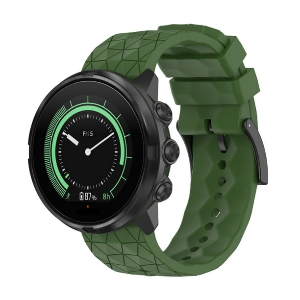 Correa de silicona compatible con el reloj inteligente Suunto 9 GPS correa de repuesto para muneca deportiva SUUNTO 9 Baro Bodega Aurrera en linea