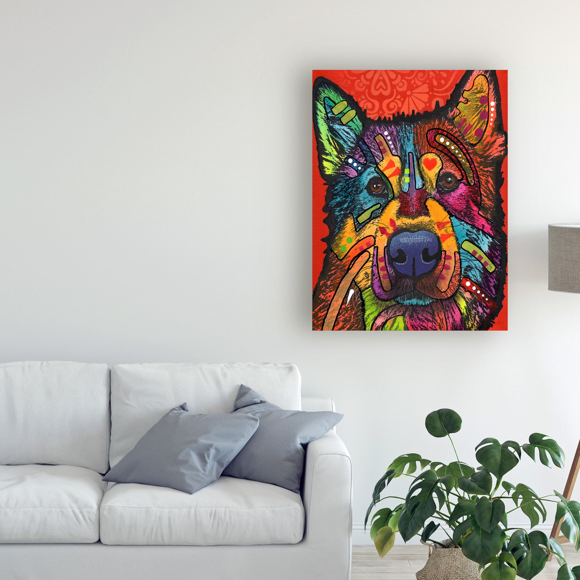 Trademark Fine Art 'Pierre' Canvas Art by Dean Russo