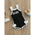 thumbnail image 3 of TSEXIEFOOFU Baby Sleeveless Romper with Lace Decoration, Sweet Style Bow High Waist Summer Clothing, 3 of 8