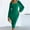 Green, variant on Women's Comfortable Lace Splice Dress Square Neck Split Long Dress Light Bridesmaid Dress Casual Dress Fashion Summer Dresses Petite Dresses for Work Casual Dress for Ladies Long Sleeve Maxi Dress for