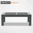 thumbnail image 7 of Outdoor Aluminum Patio Coffee Table with Tempered Glass, 7 of 7