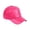 Hot Pink, variant on Adjustable Leather Peaked Cap, Unisex Classic Baseball Cap, Solid Color Outdoor Sun Shade Hat, Durable Wear Resistant Headwear for Outing Shopping Outdoor Activity Retro Fashion Casual Cap,BU2