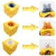 thumbnail image 2 of Juguete de presión con forma de queso, juguete de descompresión con forma de copa de queso, juguete de descompresión blando: juguete antiestrés para niños y adultos, ideal para cumpleaños, 2 of 8