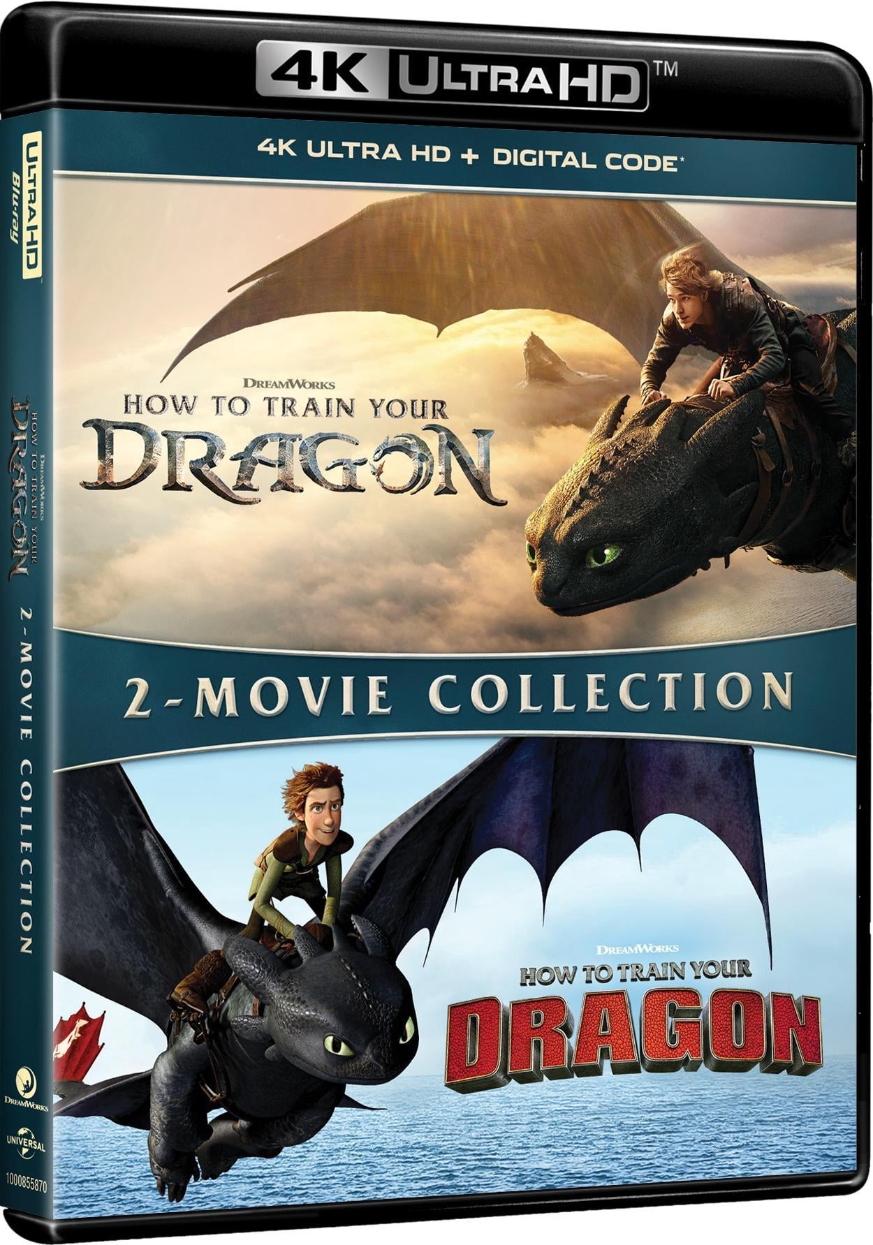 DreamWorks, How To Train Your Dragon 2-Movie Collection, 4K Ultra