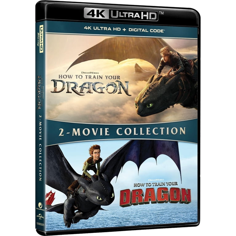 DreamWorks, How To Train Your Dragon 2-Movie Collection, 4K Ultra