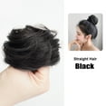 thumbnail image 1 of Extensions de Chignon Désordonné pour Femmes, Perruques Synthétiques Droites/bouclées, Chouchous, Beignet Naturel, Postiches Queue de Cheval, 1 of 6