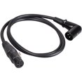 thumbnail image 1 of DMX Signal Wire Right Angle Male to Female for Equilibrium Mixer Amplifier, 1 of 3