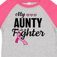 thumbnail image 4 of Inktastic Breast Cancer Awareness My Aunty is a Fighter Boys or Girls Toddler T-Shirt, 4 of 5