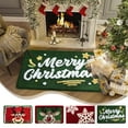 thumbnail image 7 of LanSuare Merry Christmas Rugs, 24x16Inch Washable Soft Non Slip Fluff Deer Snowman Rug, Christmas Winter Rug for Entryway, Bedroom, Living Room, Laundry Room, 7 of 7