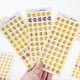 thumbnail image 1 of 12 hojas de pegatinas de emociones (660 piezas), 1 of 3
