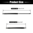 thumbnail image 2 of 1 Set 15.8inch 500N/110Lbs Gas Struts Shocks Lift Supports Lid Supports Lid Stay Black, 2 of 7