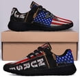 thumbnail image 3 of American flag Nurse Shoes Sneakers for Women Men Black Size 9, 3 of 7