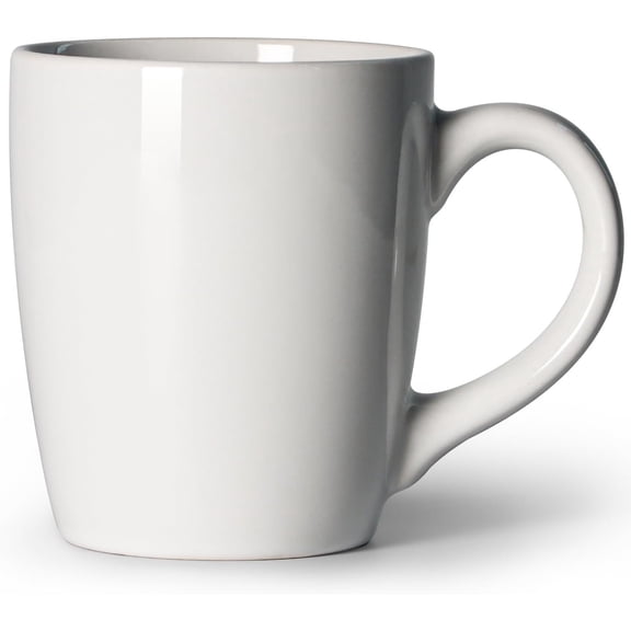 20 OZ Large Coffee Mug, Ceramic Cup for Office and , Big Capacity with Handle, Cups for Men Women Mug Lovers, Microwave & Dishwasher Safe, White
