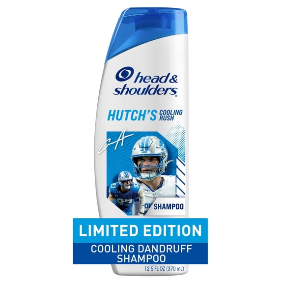 Head and Shoulders x NFL Dandruff Shampoo, Limited Edition Aiden Hutchinson Hutch's Cooling Rush, 12.5 fl oz