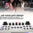 thumbnail image 3 of X50 Live Sound Card Audio Mixer Recording Desktop Singing BT OTG Digital Lossless Transmission for Podcasting Gaming A, 3 of 7