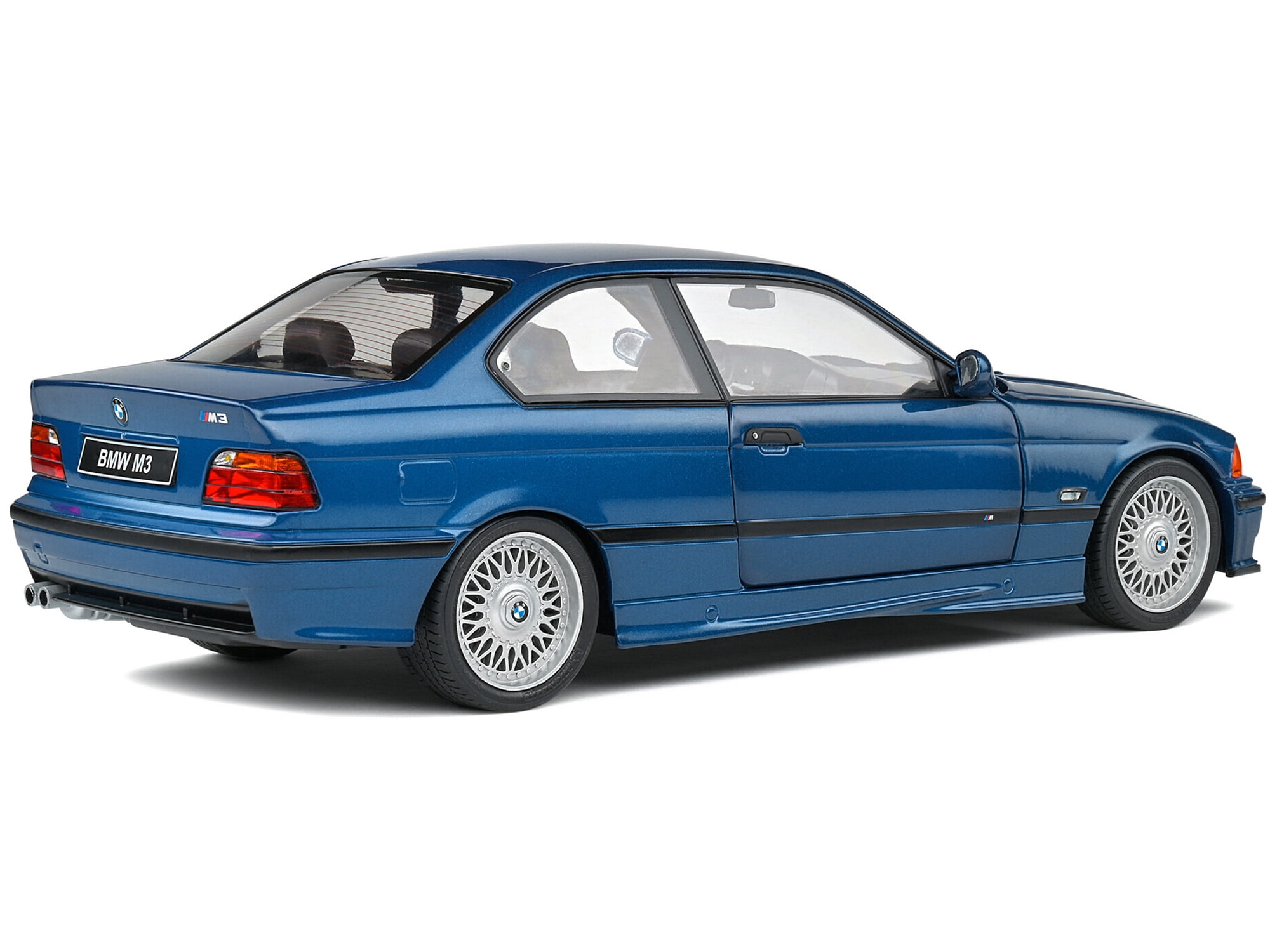 1994 BMW M3 E36 Coupe Avus Blue Metallic 1/18 Diecast Model Car by Solido