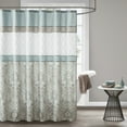 thumbnail image 3 of 510 Design Stacie Printed and Embroidered Shower Curtain, 3 of 4
