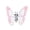 B, variant on ZZyuan Multi-Colored Butterflies, Embroidery Butterfly with Dancing Wings for Car Interior Dashboard Accessories with Sticker, Cute Car Accessories for Women Men, Charm Automotive Interior Ornaments