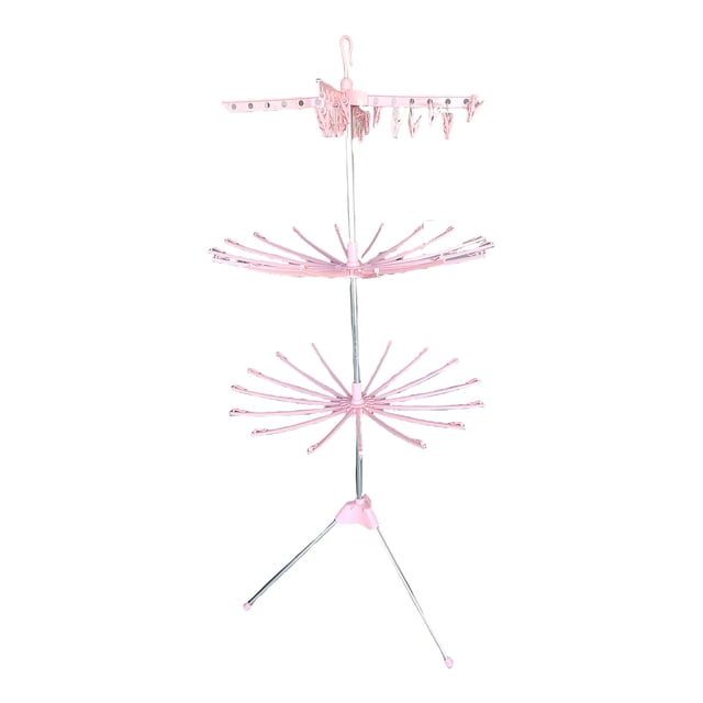 Leodye 1PCS Foldable Dual-use Clothes Drying Rack Space-saving Large-capacity Home Indoor Patio Laundry Hanging Rack -35.4x70.86in