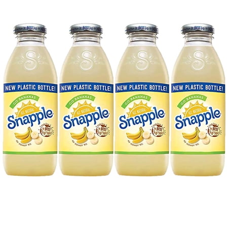 Go Bananas, All Natural, 16 Fl Oz (Pack of 4, Total of 64 Fl Oz)