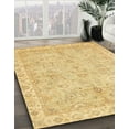 thumbnail image 3 of Ahgly Company Machine Washable Indoor Rectangle Abstract Yellow Area Rugs, 8' x 10', 3 of 7
