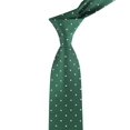 thumbnail image 5 of Corbata Tommy Hilfiger Festive Dot Verde Caza, 5 of 5