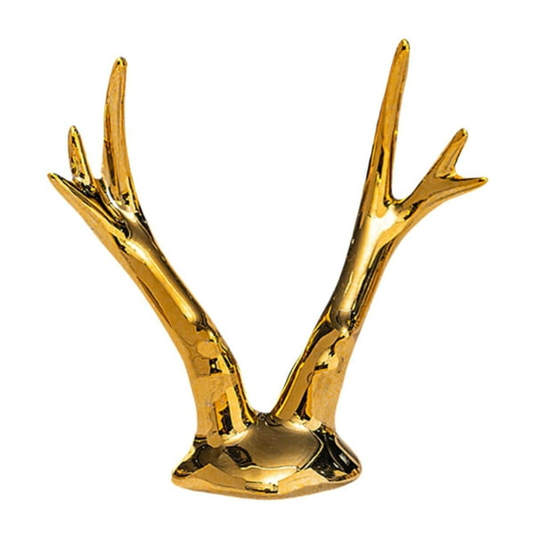 Estatua de cerámica decorativa nórdica para decoración de mesas y estantes. 84x32x9cm