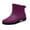 Purple, variant on Rain Boots Women Waterproof Fashion Garden Shoes Lightweight Rubber Platform Water Boots