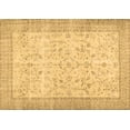 thumbnail image 1 of Ahgly Company Indoor Rectangle Abstract Brown Contemporary Area Rugs, 2' x 4', 1 of 4