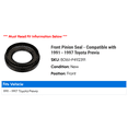 thumbnail image 2 of Front Pinion Seal - Compatible with 1991 - 1997 Toyota Previa 1992 1993 1994 1995 1996, 2 of 2