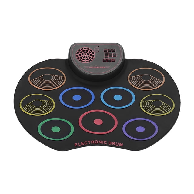 Amdohai Portable Electronic Drum Set USB Roll Up Drum Pad