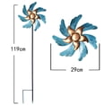 thumbnail image 2 of Molino De Viento De Hierro Spinner De Viento Jardín Yarda Plug-In Molinete Niños Whirligig Molinete Juguete Hada Whirligig Estaca De Jardinería Wind Spinner Adornos De Jardín Decorativos Cateissary HA014399-00, 2 of 7