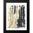 thumbnail image 2 of PI Studio 19x24 Black Modern Framed Museum Art Print Titled - Aureate III, 2 of 5