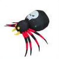 thumbnail image 4 of Araña gigante inflable 1,6 M decoración de araña aterradora para decoración de fiesta de jardín de Halloween JShteea El nuevo, 4 of 8