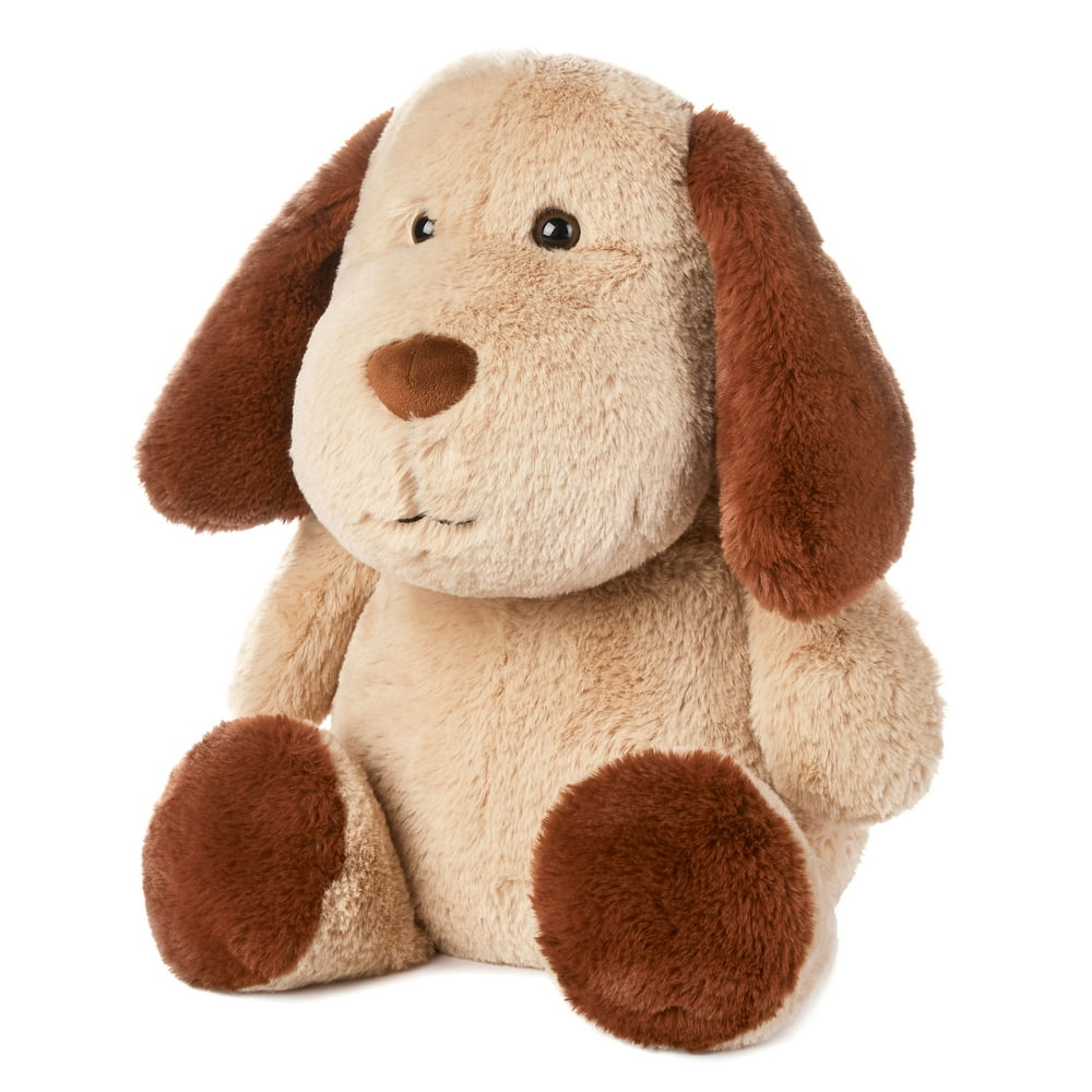 brown plush dog