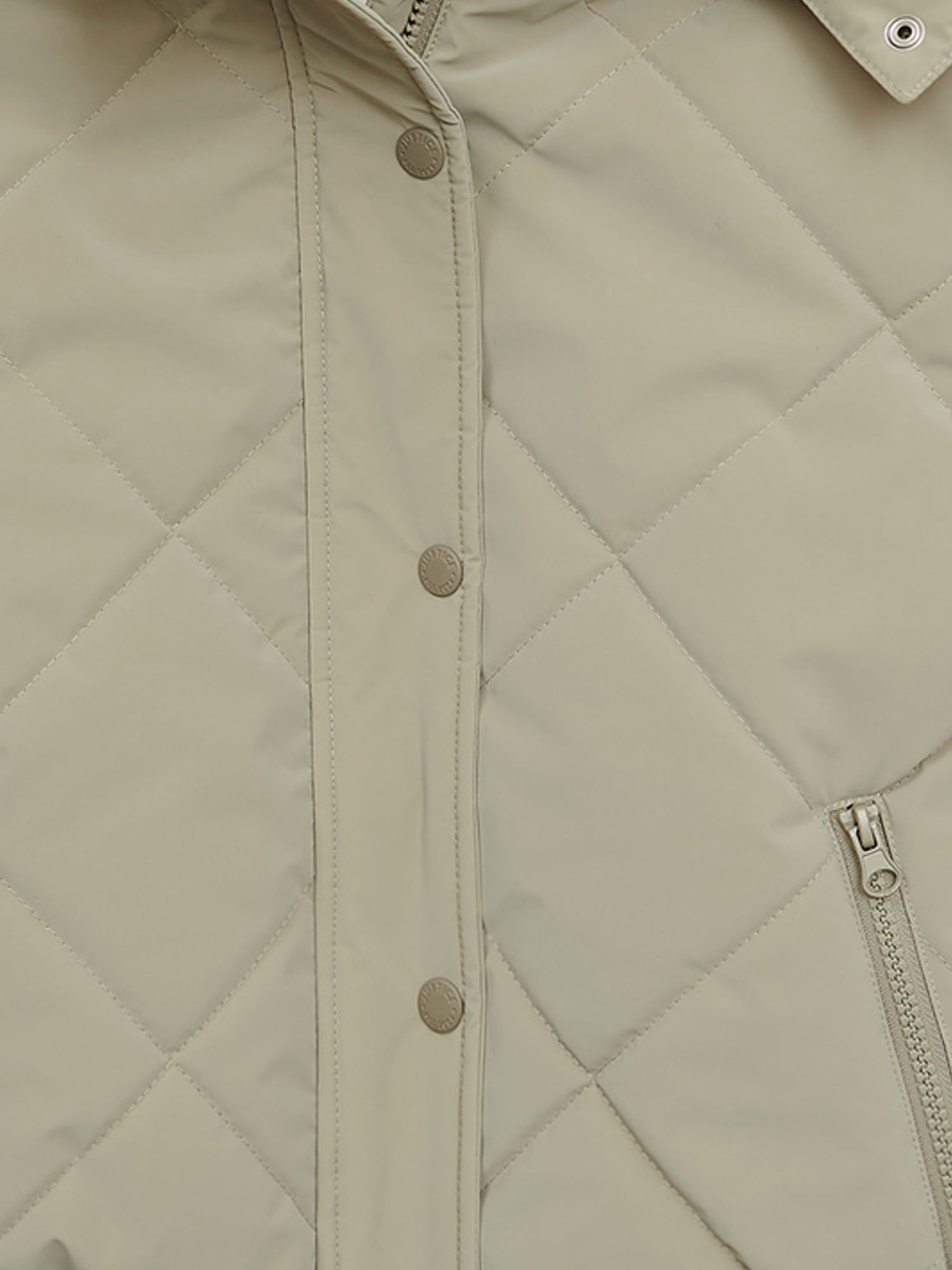 Justice Girl's Velvet Puffer Bomber, Sizes XS - XL