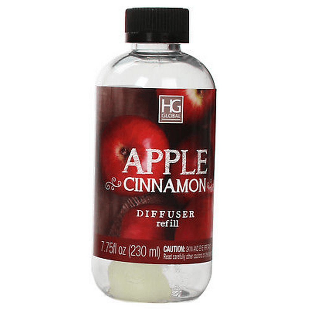 Hosley's 230 ml. Apple Cinnamon Fragranced Reed Diffuser Refill Oil