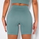 thumbnail image 5 of Rimocy - Pantalones cortos elásticos de cintura alta para mujer, primavera 2022, sin costuras, con realce de cadera, informales, ajustados, deportivos, 5 of 5