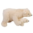thumbnail image 4 of Wild Republic Mom & Baby Polar Bear Plush, Stuffed Animal, Plush Toy, Gifts for Kids, 14", 4 of 5