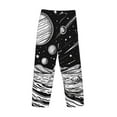 thumbnail image 3 of Lsque Cosmic Landscape Celestial Art Print Men's Pajama Pants, Lounge Pant - Comfortable Home Wear,Elastic Waistband, Stylish Design-Large, 3 of 9