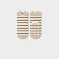 thumbnail image 2 of GPOECD Cartoon Striped Baby Socks Learning Walk Soft Sole Grip Floor Comfortable Non Coffee,0-1 Years, 2 of 3
